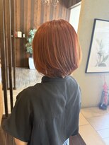 ブランシェ 小牧店(BRANCHE)&nbsp;ダブルカラー/ピンクオレンジブラウンカラー〔西尾〕