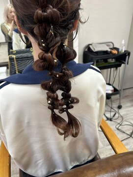 ヘアーパッション(Hair Passion) あみおろしポニー