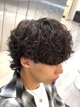 ビカムメンズヘアー 栄店(become men's hair) 名古屋栄サーフカール/メンズパーマ/波巻きパーマ/メンズウルフ