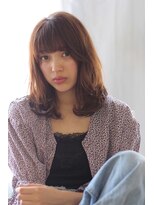 ヘアリゾート ラグーン(hair+resort lagoon) ひし形シルエットデジタルパーマミディ