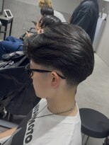 テクト バイアッシュ 吉祥寺店(Tect by Ash) テーパーフェードニュアンスパーマセンターパートフェザーパーマ