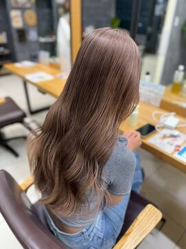 ラウル(Laulu) クラゲヘアー/小顔/ココアベージュ/オリーブグレー/佐倉