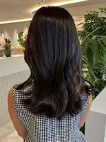 ビビバイベル(BiVi by BHEL)&nbsp;桑名ロングレイヤーカットハッシュカット透明感カラー重めロング