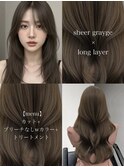 韓国ヘア/韓国スタイル/縮毛矯正/髪質改善/レイヤーカット