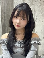 シーシンジュク 新宿南口(Sea shinjuku)&nbsp;大人ガーリー×ダークアッシュ［似合わせカット/ミディアム］