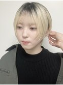 【morio原宿】顔まわりレイヤーウルフダブルカラー
