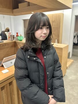 バド(bado) グレージュカラー/透明感カラー／レイヤーカット／髪質改善/本町