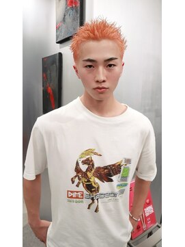 メンズペレ 渋谷(MEN'S PELE) MEN’S HAIR/サーフカール/刈り上げセンターパート/渋谷
