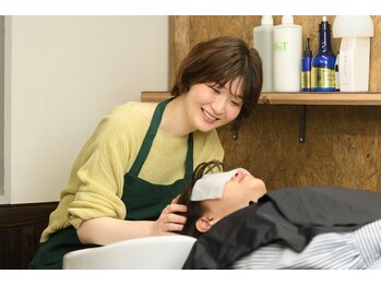 アージュ 仙川店(Age)の写真/《高品質カラーをお手頃価格で◎》オーガニック白髪染め専門店の毎月通える安心価格で大人女性に人気★