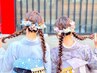 【推し活☆ライブやイベントに♪】ヘアセット