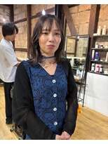 ディレクト(Direct)&nbsp;ミディアム5.17ワンホンレイヤーニュアンスウルフ