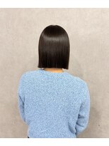 フランチェスカドットボブ(francesca.bob)&nbsp;切りっぱなしボブ×髪質改善ストレート【渡辺俊弥】梅田