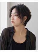 20代30代40代 大人ハンサムショート×メテオカラー