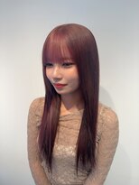 ミー 新宿(MII)&nbsp;ピンク×ベージュ/ダブルカラー/髪質改善/新宿/MII/ミイ