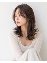 アルテ ヘア(Arte hair)&nbsp;くびれミディ×外ハネレイヤー｜大人ナチュラル