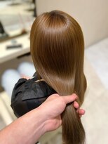 ケーツー エム 京都ラクエ(k-two emu)&nbsp;ロングヘア*髪質改善トリートメント*レイヤー*ブラウンベージュ