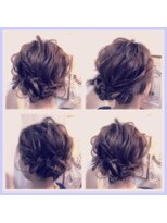 オブヘアー 鷺沼店(Of HAIR) k.柔らかアレンジセット