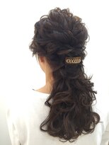 ヘアアンドメイクジップ恵比寿 (Hair＆Make ZIP)&nbsp;ネオハーフアップ　ヘアセット