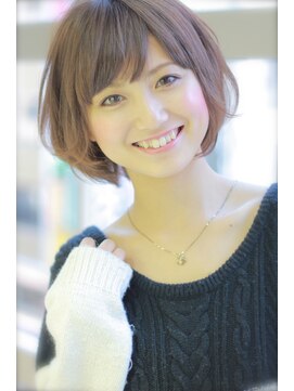 リル 8F 銀座(Rire) 【Rire-リル銀座-】くせ毛風☆エレガントショートボブ2