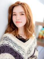 クレール 塚口店(CREER)&nbsp;自然体のナチュラル感が◎『かき上げ前髪＆ゆるふわウエーブ』