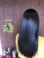 アッドランプ ヘアー 則武店(add Lamp hair) 濃い目のアッシュでウルウルヘア