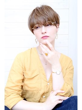 オーシャン(Ocean) [OCEAN Hair&Life藤原純]カジュアルマニッシュショート☆