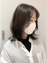 ヨーク(YOKE)&nbsp;【YOKE】透明感カラーシアーグレーくすみカラーヨシンモリ韓国