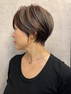 ノア ヘアデザイン 町田店(noa Hair Design) ハイライト×コンパクトショート