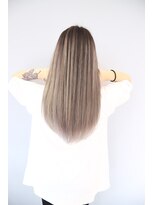 オズ 郡山桑野店(OZ)&nbsp;【OZ田中】グレージュ#外国人風バレイヤージュ