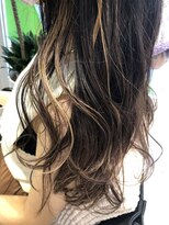 ヘアーサロン オレオ(OREO)&nbsp;元住吉OREO ☆黒髪にインナーハイライトでコントラストcolor☆