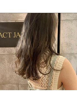 アクトジャパン グランドセントラル 博多リバレイン店(ACT JAPAN GRAND CENTRAL) ダメージレス/ケアブリーチ/アッシュベージュカラー