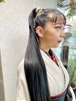 ゼスト クレス(ZEST Cres)&nbsp;卒業式ヘア【立川 ZEST CRES 吉岡俊】