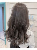 【noahecle銀座】グレージュ似合わせナチュサラストレート