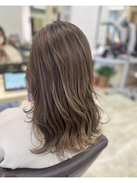 スタイルインデックス 新大塚店(STYLE INDEX) アッシュベージュ × ナチュラルグラデーション