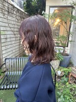 ガーランド (Garland) ゆるふわパーマ/ピンクブラウンカラー