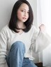 【アミノ酸ヘアケアTr付】カット+縮毛矯正+リタッチカラー ￥14900