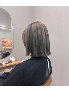 シカ 神戸三宮元町店(Cica) アンブレラカラー インナーカラー ミルクティーベージュ 三宮