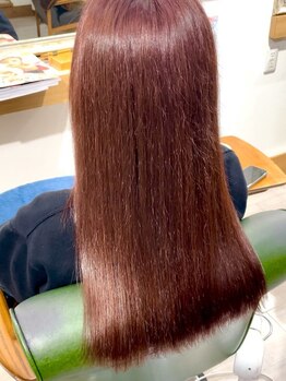 ヘアーガーデン シュシュ(hair garden chou chou)の写真/髪質改善メニュー登場◎カラーと同時施術OK！うねりや広がりで一度でも悩んだことがある方必見です♪
