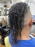お祭りヘアだ！針金パーマ&スキンフェード