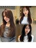 【荒谷初回指名】美顔補正カット＋カラー＋美髪形成TR（ライト）￥14700