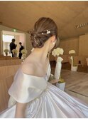 【fito hina】結婚式ヘアセット♪