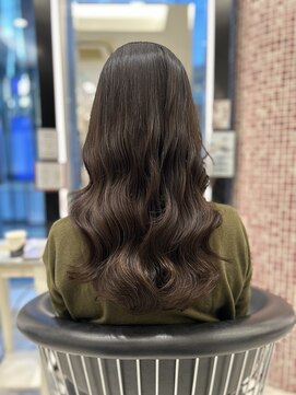 韓国風パーマ/ヨシンモリ/ロングパーマ/前髪パーマ/nao