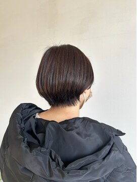 セダクション 道後樋又店(Seduction) 松山市/10代/20代/30代/40代/お手入れ簡単！ショートボブ