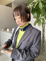 ニール(niil)&nbsp;【REINA】個性派ミニボブ