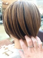 シャンプーボーイ&nbsp;ハイトーンショートボブ