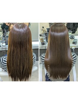 ◆髪質改善に期待◆効果にがっかりしない！艶髪爆誕♪頑張る自分に常識を変える「ご褒美◆髪質改善◆体験」