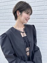 ユイマァル 岡山店(YUIMARL)&nbsp;コンパクトショート20代30代40代くびれヘアグレージュカラー