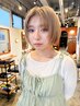 【TAKUMI指名限定】カット＋ダブルカラー+2step tr ￥19000