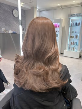 アルドーレフィエロ シンサイバシ(Ardore fiero shinsaibashi) ブリーチなしでできるミルクティーベージュ♪10代20代30代