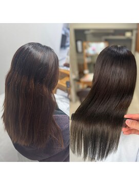 グランツ(Glanz) 強い癖毛にも対応◎髪質改善【美髪クオライン縮毛矯正》